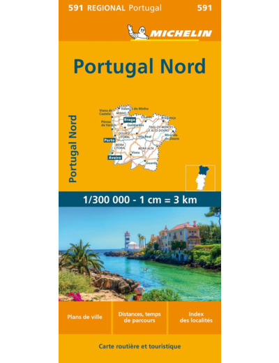 CARTE REGIONALE PORTUGAL NORD