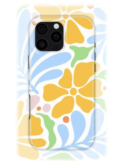 Colorful Petals | Coque de téléphone 3D 2en1 Ultra-résistante