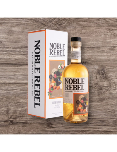 Noble Rebel Hazelnut Harmony : le blended malt écossais gourmand à la noisette