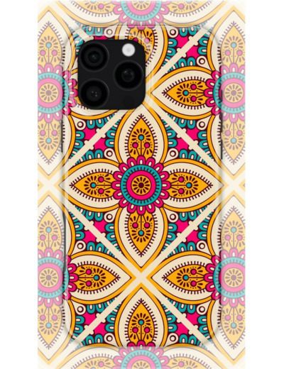 Mehndi Muse | Coque de téléphone 3D 2en1 Ultra-résistante