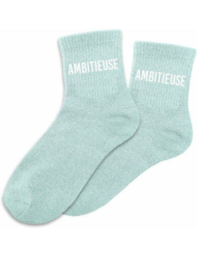 Chaussettes paillettes ambitieuse