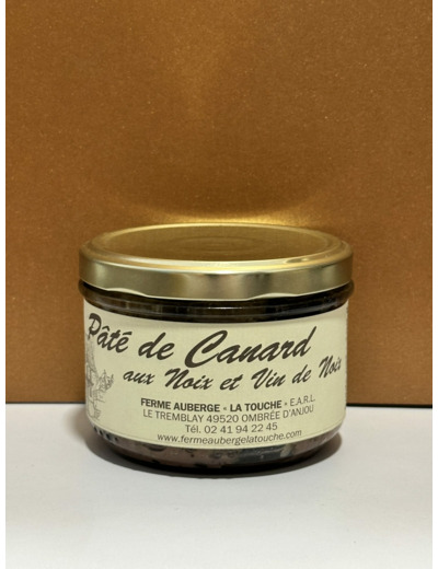 Pâté de canard aux noix et vin de noix (190g)