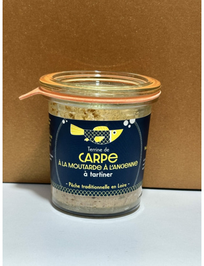 Carpe à la moutarde à l'ancienne (95gr)