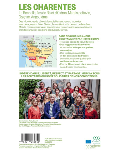 GUIDE DU ROUTARD CHARENTES 2024/25