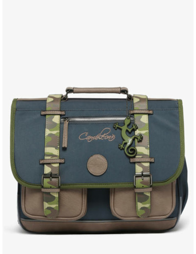 Caméléon - Cartable Grey Camouflage 38cm