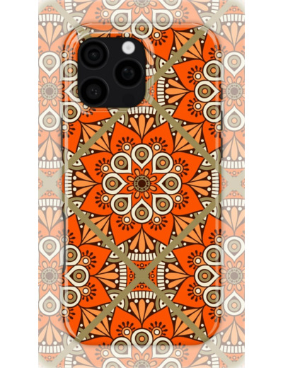 Bohemian Ember | Coque de téléphone 3D 2en1 Ultra-résistante