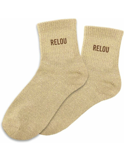 Chaussettes paillettes Relou
