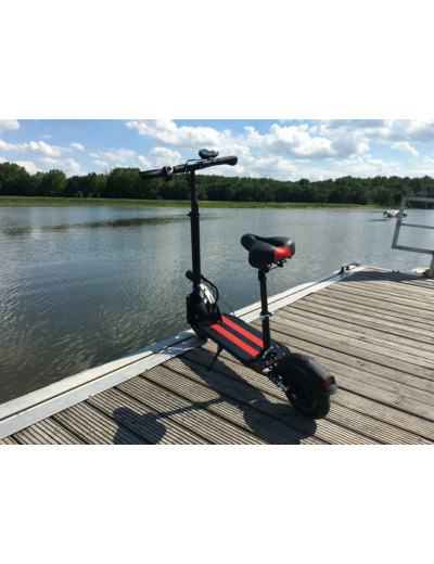 TROTINETTE ELECTRIQUE PLIANTE AVEC SIÈGE MODEL HL-EM10 (60V500W 25KM/H) Bridée