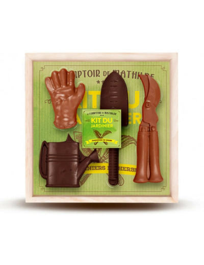 Kit Du Jardinier Chocolats Noir & Lait 185G