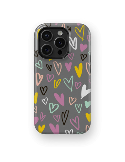 Dynamic Love | Coque de téléphone 3D 2en1 Ultra-résistante