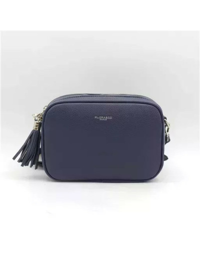 P428- Sac Flora & Co 2 Zips (marine)