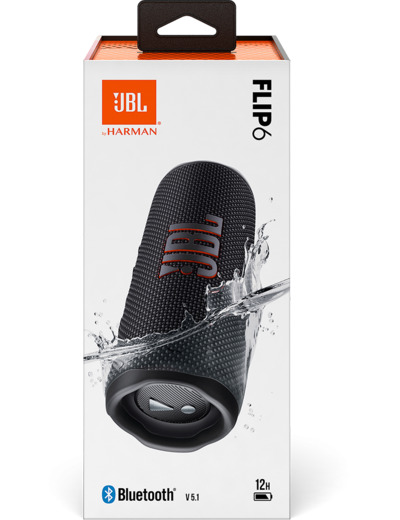 JBL Enceinte Bluetooth FLIP 6 Etanche Noire