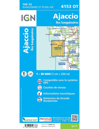 4153OT AJACCIO ILES SANGUINAIRES