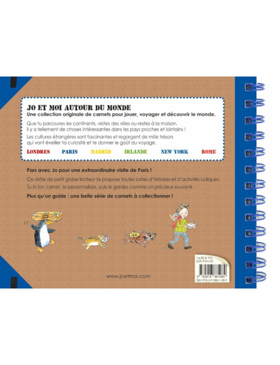 MON CARNET DE VOYAGE A PARIS (NE)