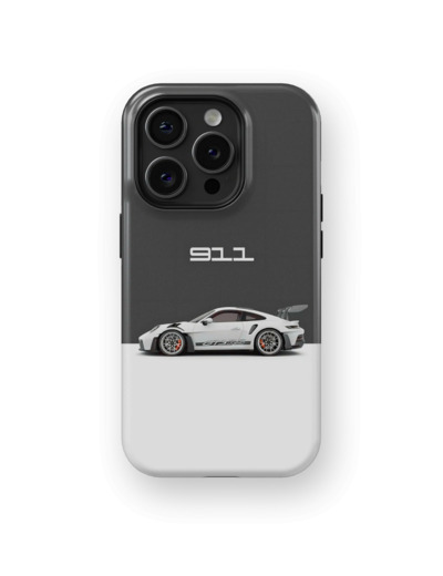 Red Brake Caliper Porsche | Coque de téléphone 3D 2en1 Ultra-résistante