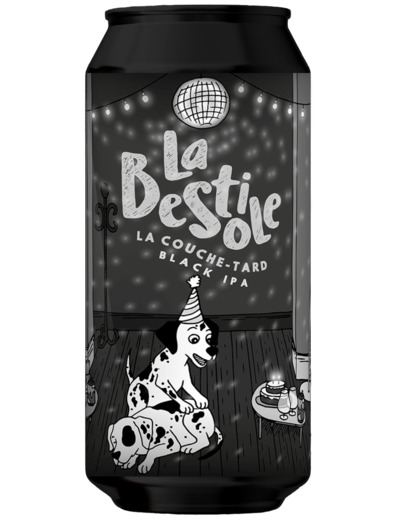 Couche-Tard Black IPA - 44cl