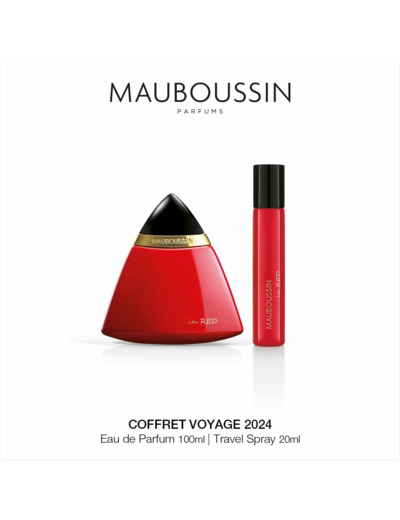 Coffret parfum Voyage In Red – 100 ml + 20 ml