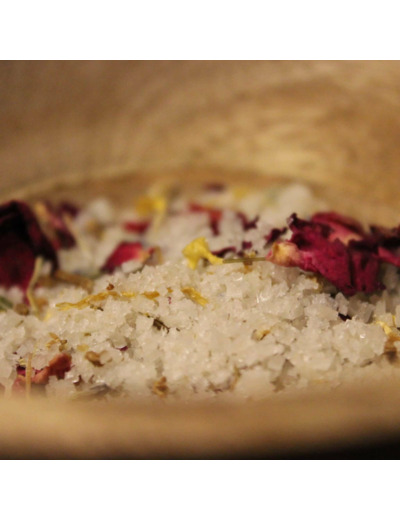 Fleur de sel aux fleurs