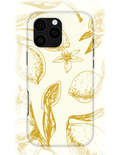 Citrus Elegance | Coque de téléphone 3D 2en1 Ultra-résistante