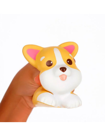 Jouet anti stress chien parfum fraise