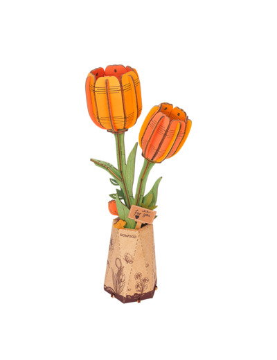 Tulipe en Bois