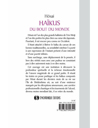 HAIKUS DU BOUT DU MONDE