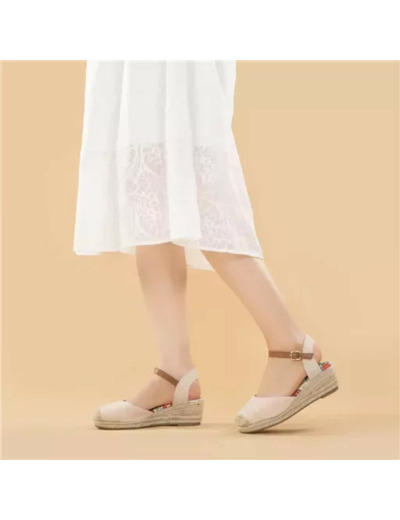 R424- Compensées Lady Glory (T36-T41) (beige)