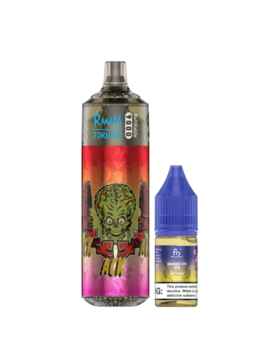 Puff 9k RandM Tornado rechargeable - Mango On Ice
