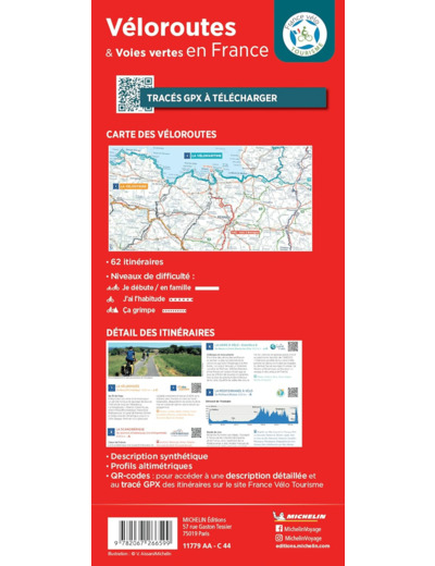 CARTE NATIONALE VELOROUTES & VOIES VERTES EN FRANCE