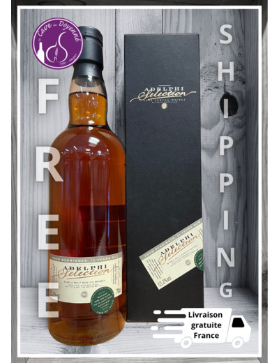 BENRINNES 10 ANS 2011/2021 53,2% ADELPHI FIRST FILL SHERRY