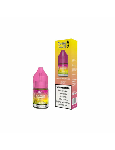 Blue Razz Lemonade - RandM - 10ml | sels de nicotine 20mg/ml