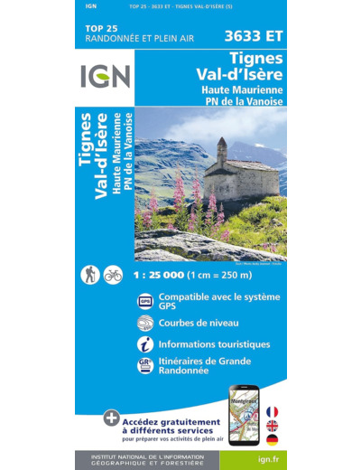 3633ET TIGNES - VAL D'ISERE HTE MAURIENNE-PN DE LA VANOISE