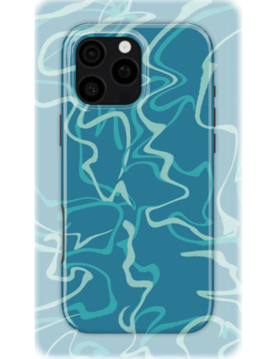 Electric Ocean | Coque de téléphone 3D 2en1 Ultra-résistante
