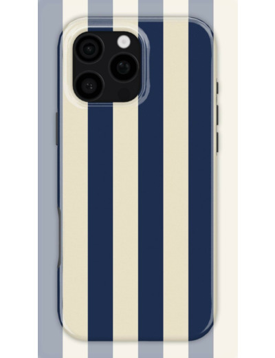 Black & White Stripes Case | Coque de téléphone 3D 2en1 Ultra-résistante