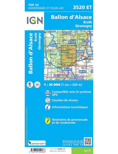 3520ET BALLON D'ALSACE KRUTH GIROMAGNY