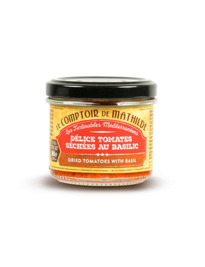 DELICE DE TOMATES SECHEES AU BASILIC