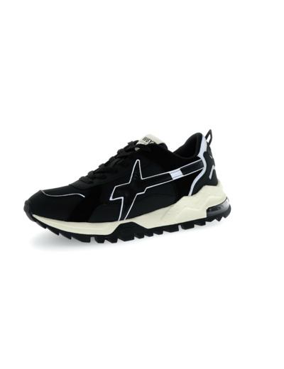Basket homme - Breeze 3-M Black off Black - W6YZ