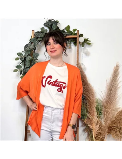 K298- Gilet léger (Tu) 🇮🇹 (orange)