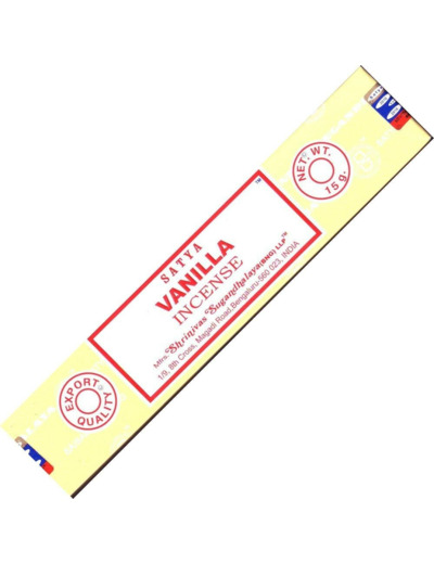 Encens VANILLE naturelle Satya 15 g
