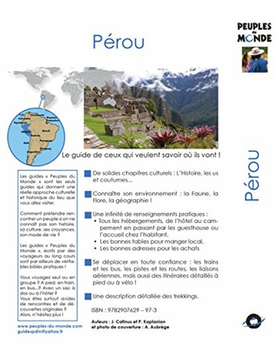 LE PEROU - TIERRA DEL SOL