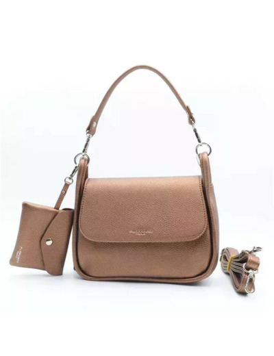 P401- Sac Rabat & Pochette (cuivré)