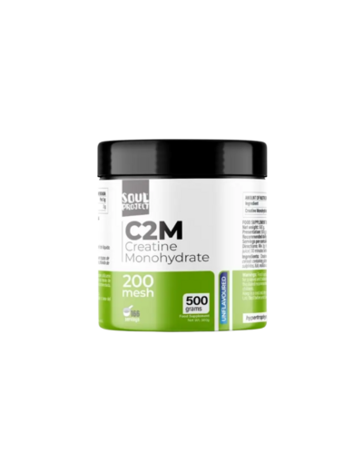 SOUL PROJECT CREATINE MONOHYDRATE C2M 200 MESH 500G