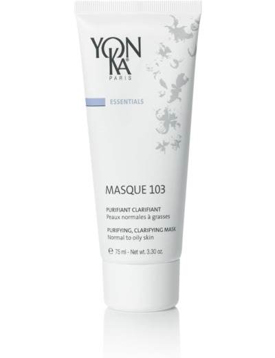 Masque 103 Yonka 75ml - Peaux Normales à Grasses - Purifiant et Resserre les Pores