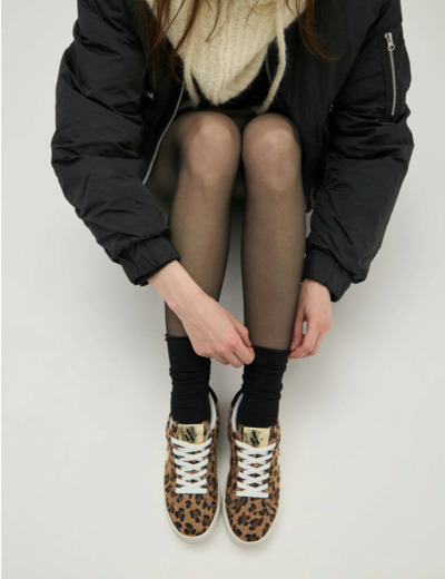 Baskets éclair léopard - Eléa - Vanessa Wu