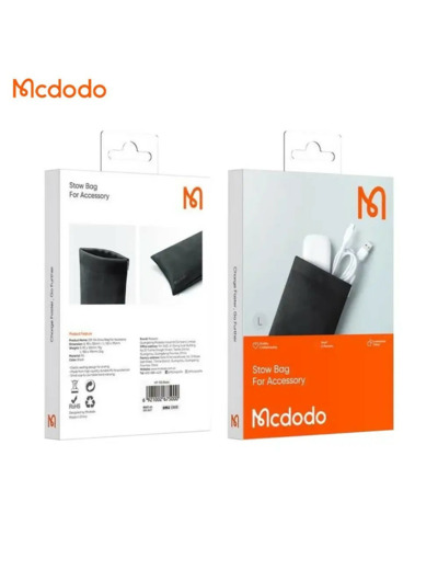 MCDODO Pochette de Rangement pour Accessoires CB-1240 Noir