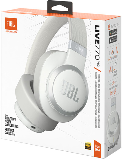 JBL Casque Bluetooth® Live 770NC ANC avec Micro Supra-auriculaire