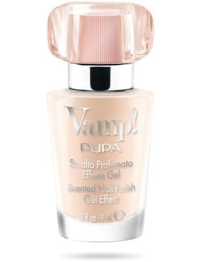 PUPA Vamp! Vernis parfumé effet gel à la fragrance rose N°102 9 ml