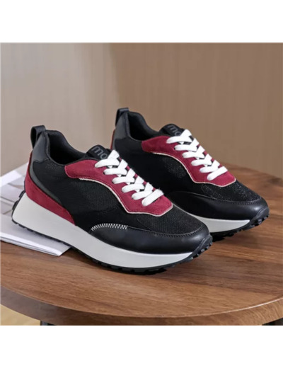 R450- Sneakers Moow tricolore (T36-T41) (noir)