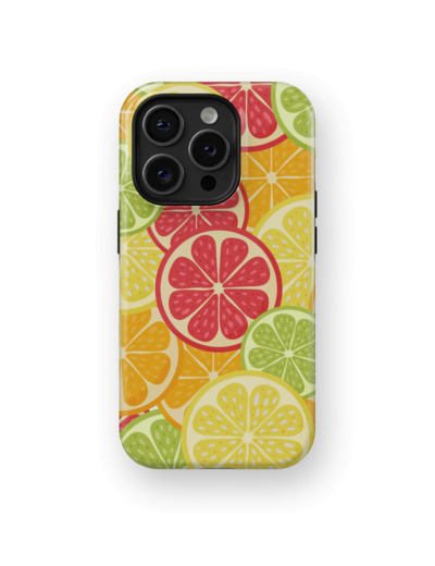 Funky Agrumes | Coque de téléphone 3D 2en1 Ultra-résistante