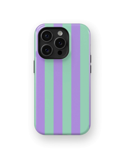 80's Stripes Case | Coque de téléphone 3D 2en1 Ultra-résistante